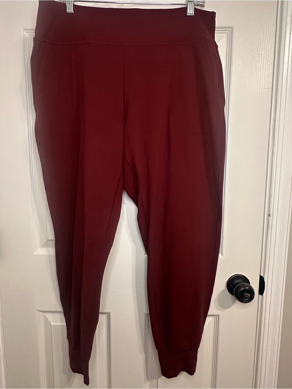 lululemon athletica Deep Maroon High-Rise Jogger Pants